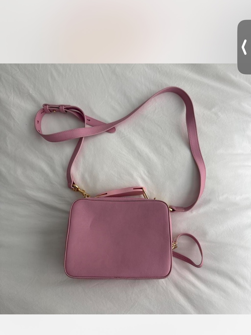 RARE MARC JACOBS pink anemone Pink Beaded Box Crossbody Bag - Picture 3 of 6
